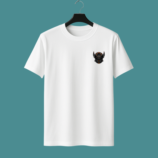 Dragon White Premium Terry Cotton Oversize Fit