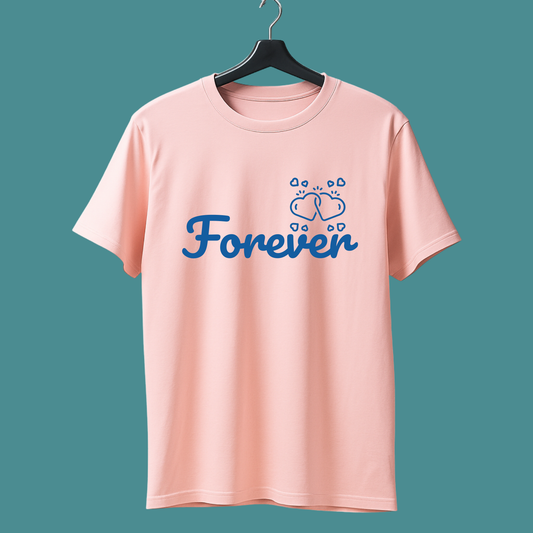 Couple Togetherness Oversized T-Shirt Pack of 2 – Trendy Unisex Fashion for Him & Her