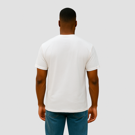 Premium White Cotton Over Size T-Shirt