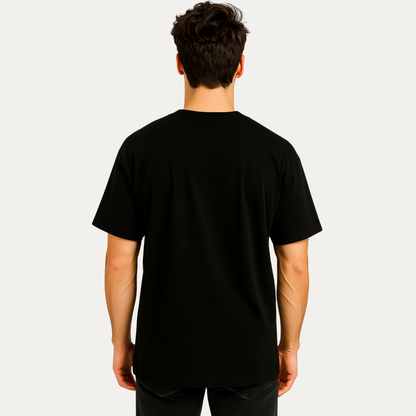 French Terry Oversized Plain T-Shirt