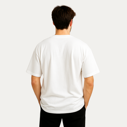 French Terry Oversized Plain T-Shirt
