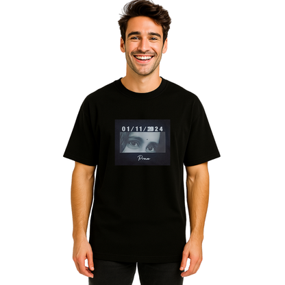 Couple Oversized T-Shirt With Custom Print
