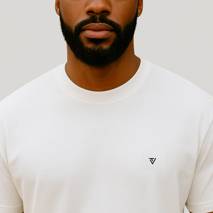 Premium White Cotton Over Size T-Shirt